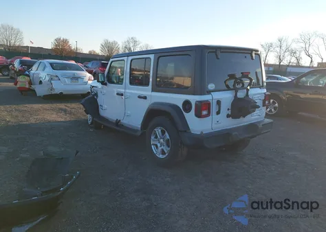 2020 Jeep Wrangler Unlimited Sport S 4X4 from USA, damaged, VIN 1C4HJXDN5LW136446